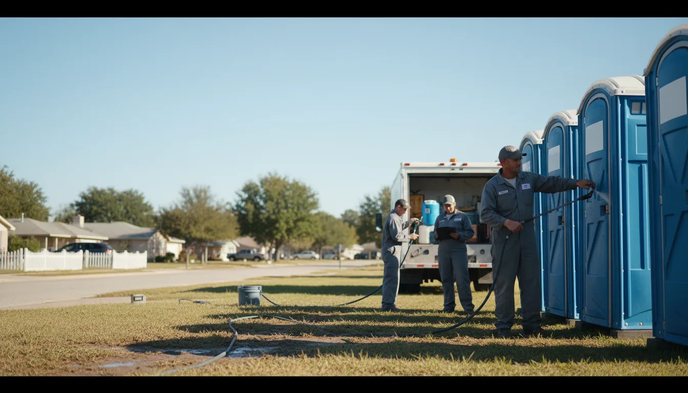 Long-Term Portable Toilet Rental in Lincolnville, KS near me